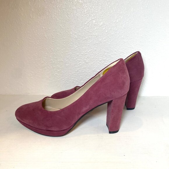 Clarks Women's Heels in Deep Pink - Picture 4 of 7
